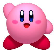Kirby waving happily